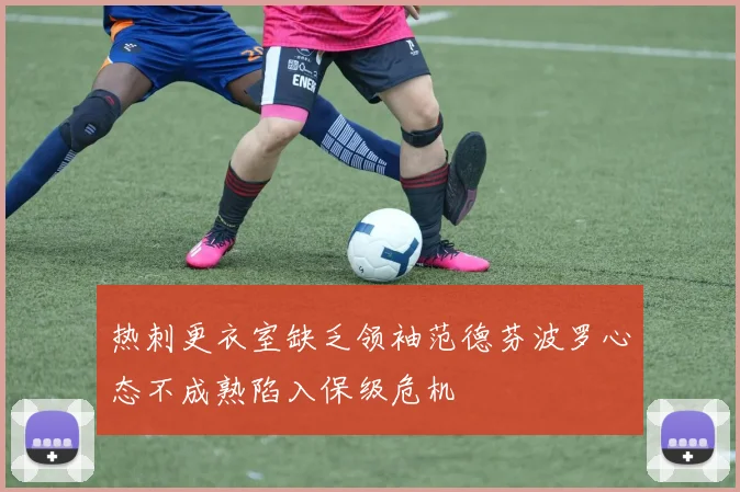 热刺更衣室缺乏领袖范德芬波罗心态不成熟陷入保级危机