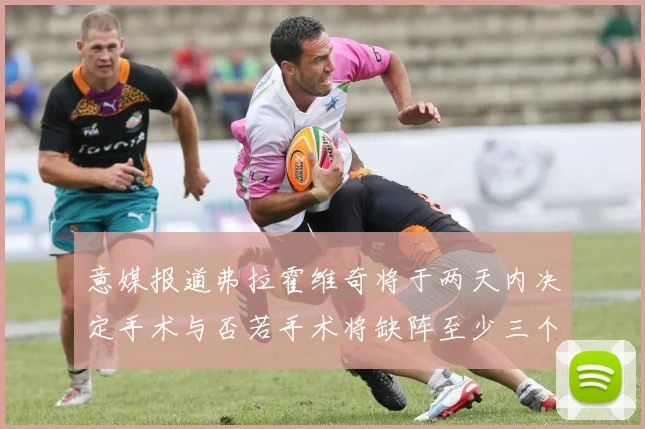 意媒报道弗拉霍维奇将于两天内决定手术与否若手术将缺阵至少三个月