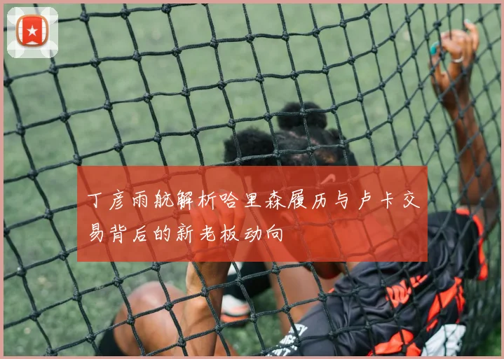 丁彦雨航解析哈里森履历与卢卡交易背后的新老板动向